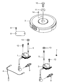 Fh430v-As22 Electric-Equipment Diagram and Parts List for G1548 55AE232S750-WAM Cub Cadet Lawn Mower